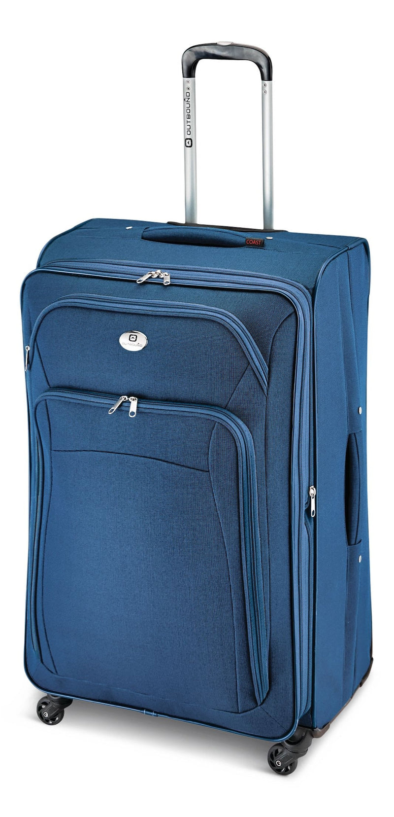 Coast Expandable Softside Spinner Wheel Travel 28-in Suitcase, Wet Pocket, Blue G2512