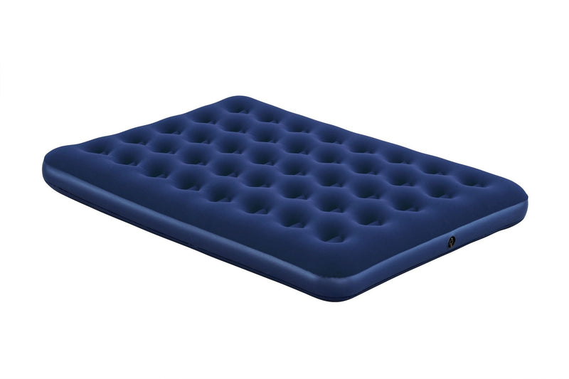 Double Single-High Inflatable Air Mattress/Airbed with Flocked Top & Repair Kit J3288