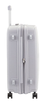 Hardside Medium Luggage Bag, Silver