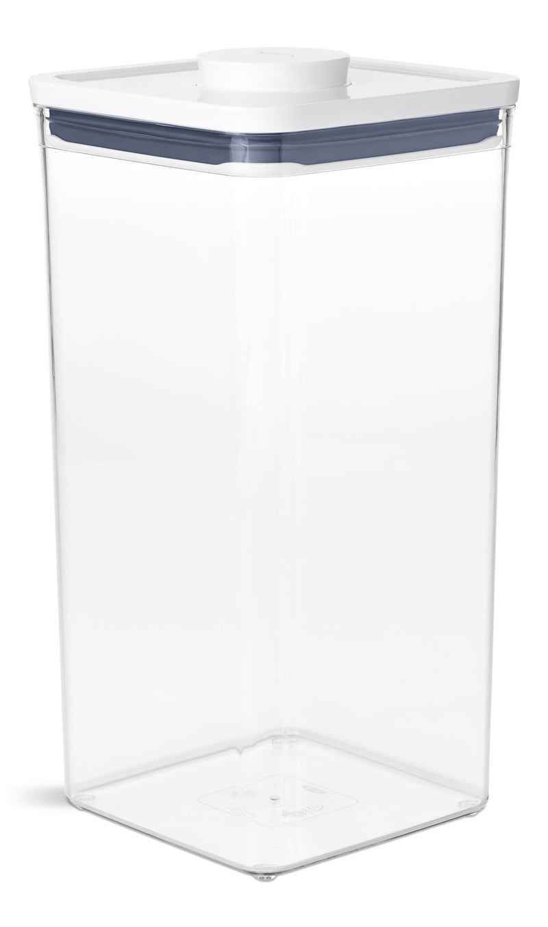 Big Square Plastic Pantry Storage POP Container, 5.7-L, Tall, BPA-Free R3566