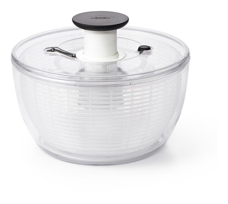 Salad Spinner, Clear, 10-1/4-in H7148