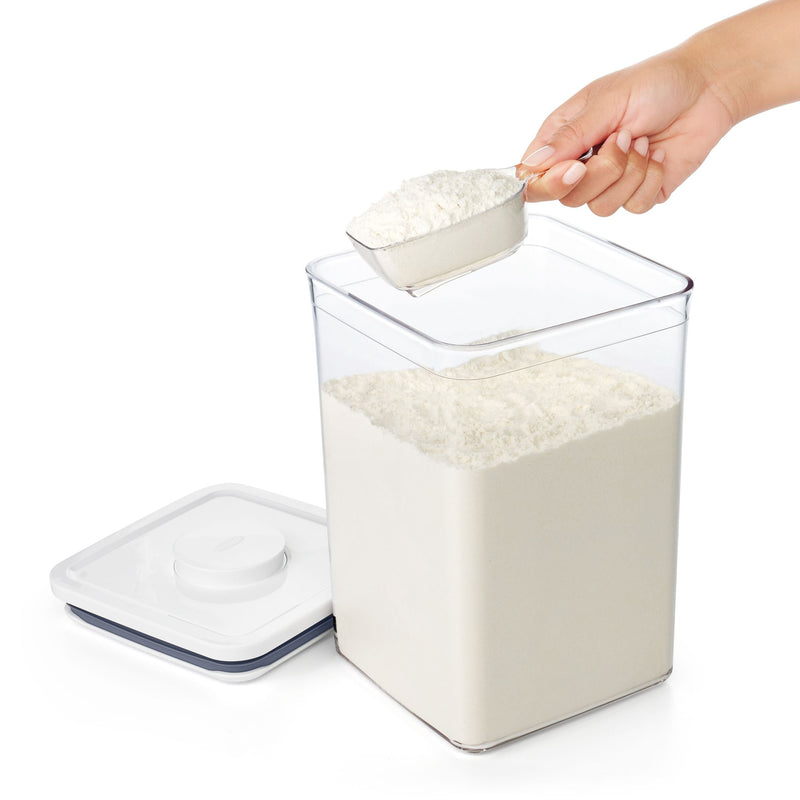POP Half Cup Measuring Scoop for Dry Measure, 170-g, Clear X9913