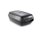 Ceramic Roaster Set, Grey, 15 x 8.5-in, 2-pk