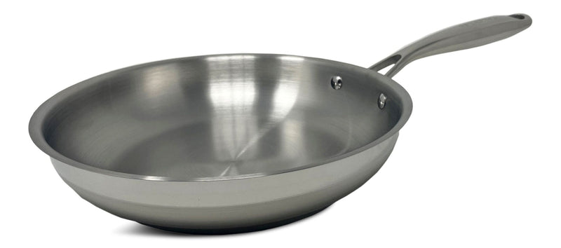 Classic Stainless Steel Frying Pan, Dishwasher & Oven Safe, 9-in V4034