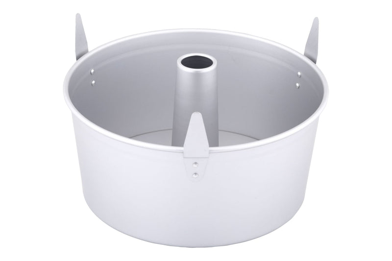 Professional Uncoated Aluminum Angel Food Cake Pan, Silver I6062