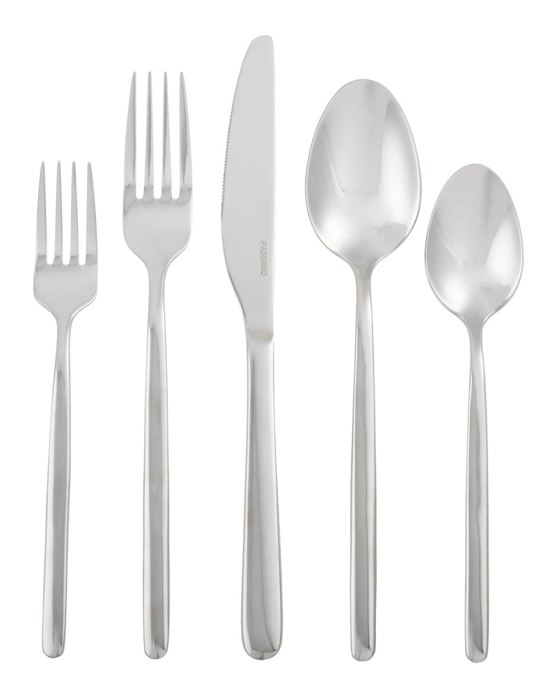 Slim Rounded Handle Flatware Set, Serves 12, 60-pc S6180