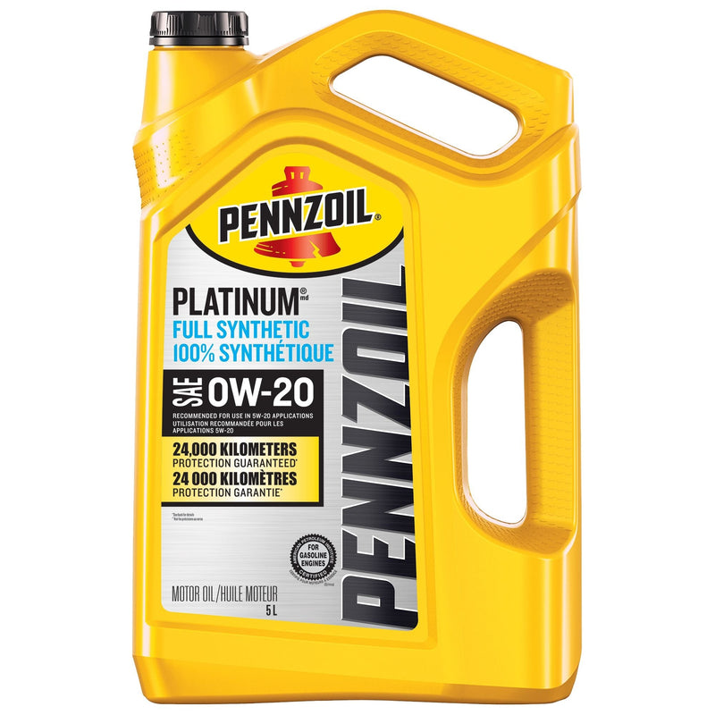 Platinum 0W20 Synthetic Engine/Motor Oil, 5-L F1019