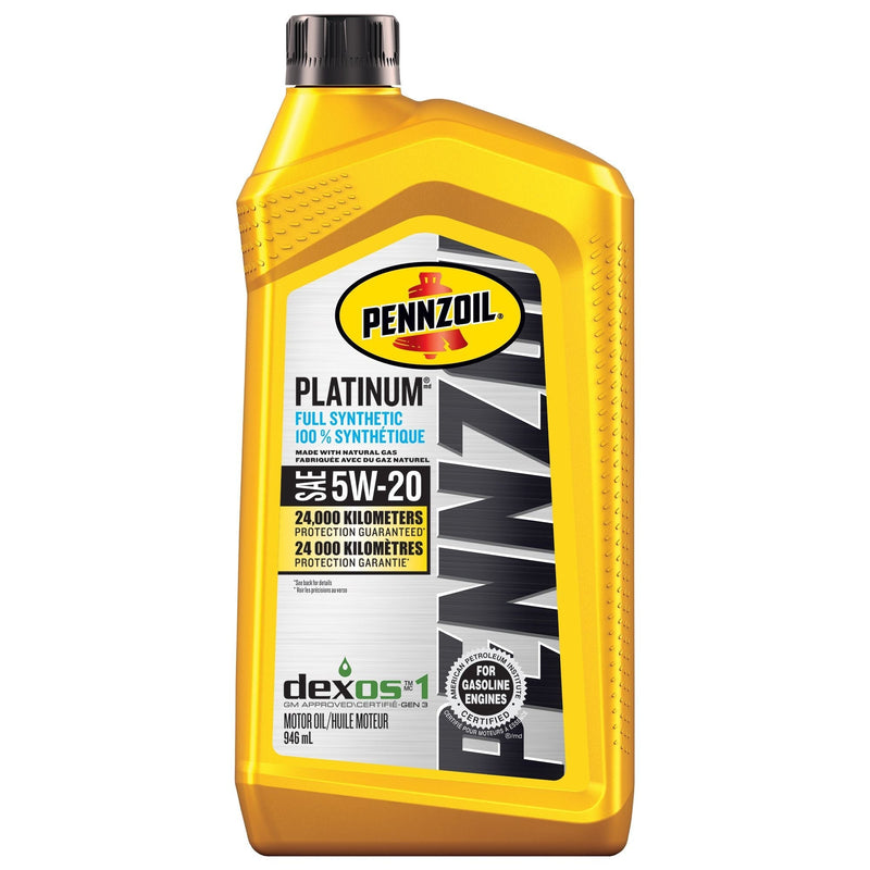 Platinum 5W20 Synthetic Engine/Motor Oil, 946-mL F5792