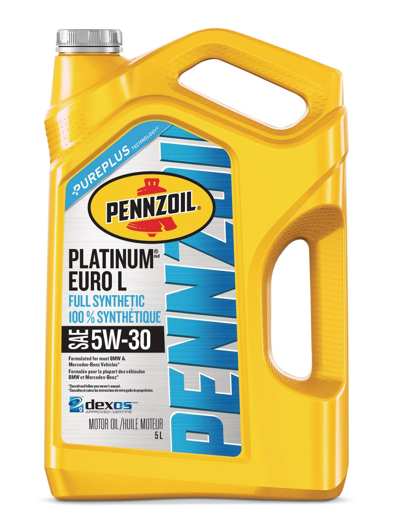 Platinum Euro L 5W30 Synthetic Engine/Motor Oil, 5-L V767