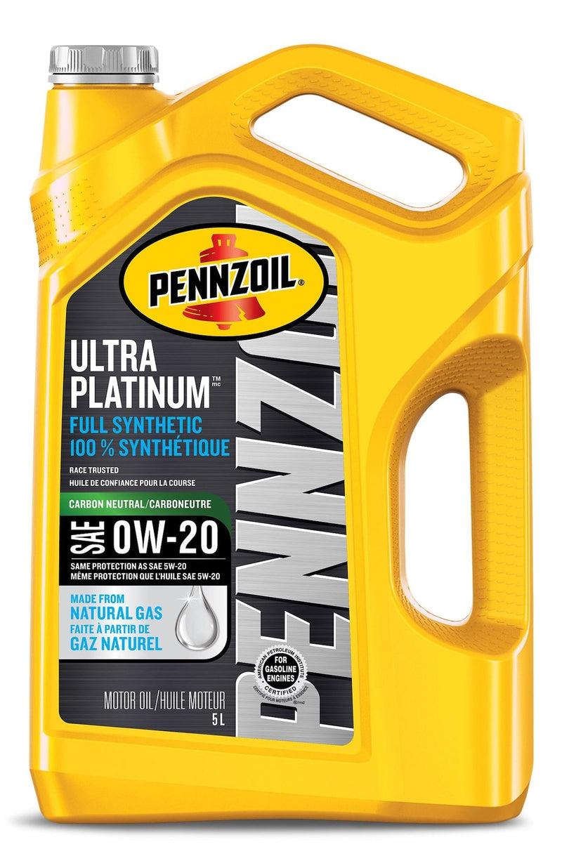 Ultra Platinum 0W20 Synthetic Engine/Motor Oil, 5-L N3046