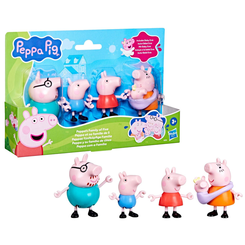Family Figure Playset for Ages 3+, 4-pc D3677