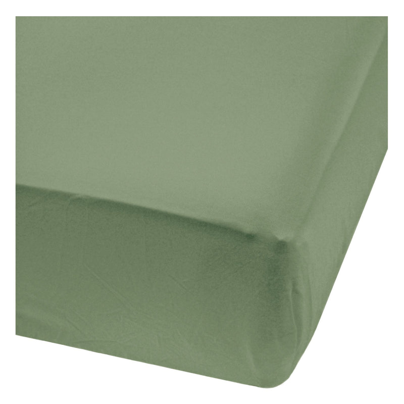 Bamboo Baby Crib Fitted Sheets, Hunter Green G6176