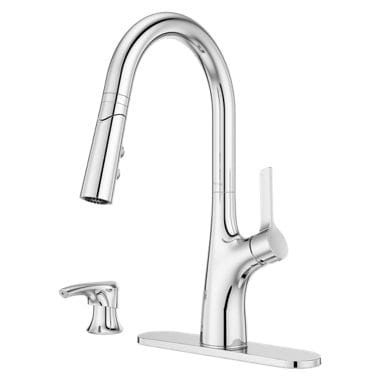 Ceylon Pull-Down Kitchen Faucet, Polished Chrome X7869