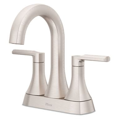 Vaneri 4-in Centreset Bath Faucet, Stainless Steel C2276
