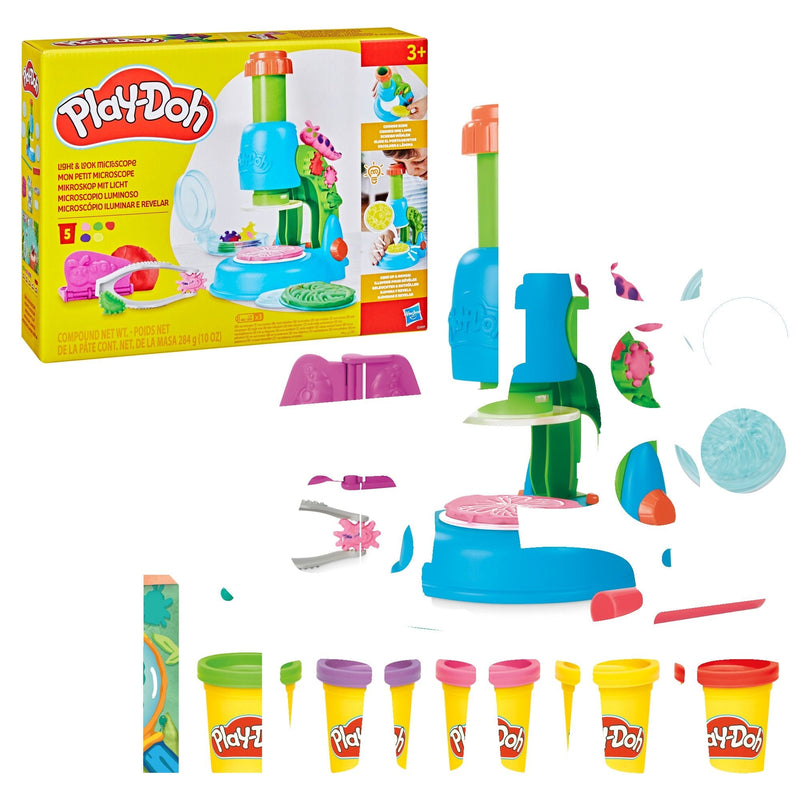 Light-up Microscope Playset with Glow Effects X9125