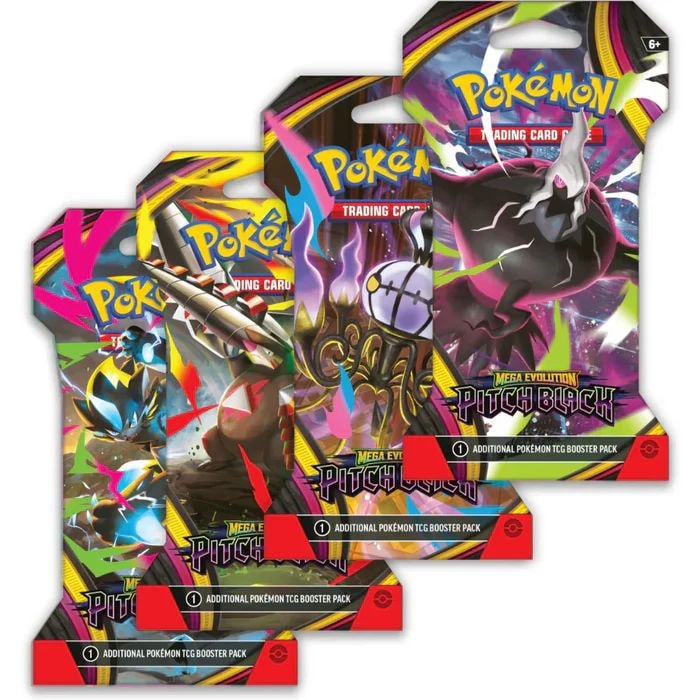 TCG: Mega Evolution Sleeved Booster, Assorted Packs Y8162