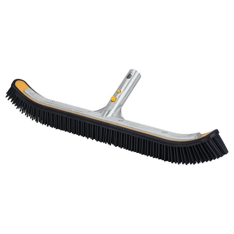 Pool Wall Brush with Rubber Bristles, 18-in P8772