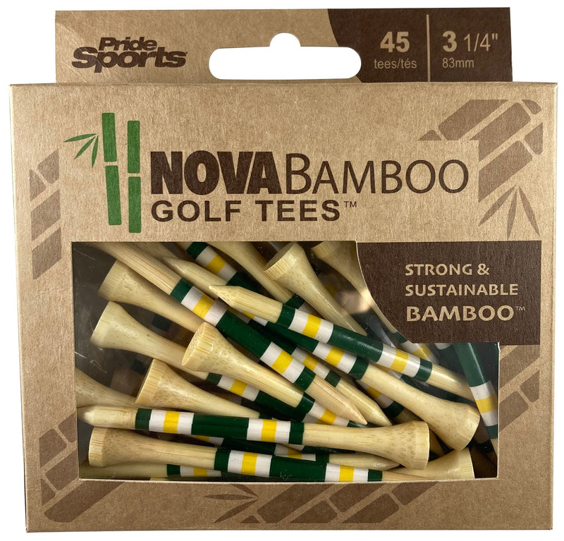 Pride Nova Bamboo Golf Tees, 3 1/4-in, 45-pk T8943
