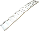 PRIME1 Aluminum Bi-Folding Arched Loading Ramp with Adjustable Straps, 85 x 12-in