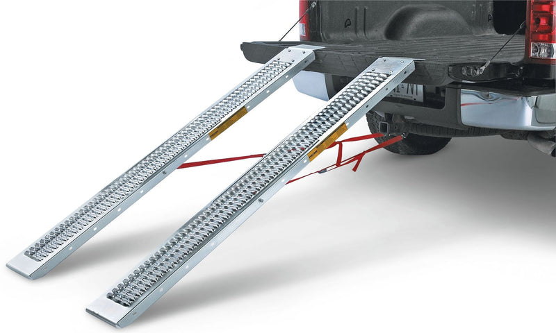 Prime1 Traction Cut-Out Steel Loading Ramps Pair, Easy-To-Use, 72-in, 2-pc P2240