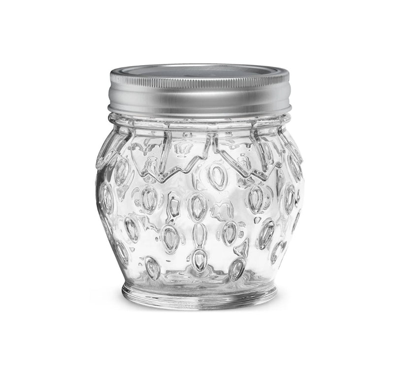 Mason Strawberry Jam Jar, Clear Glass, 13.5-oz/399-mL, 6-pk, Food Preservation Jars R8398