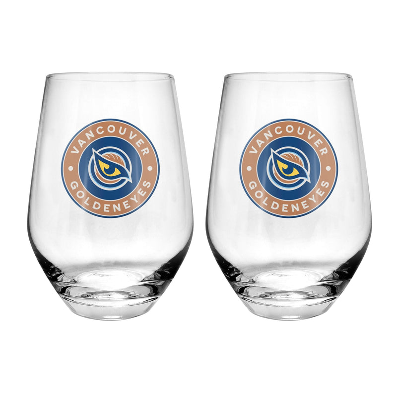 Stemless Wine Glass, 19-oz, 2-pk Q2029