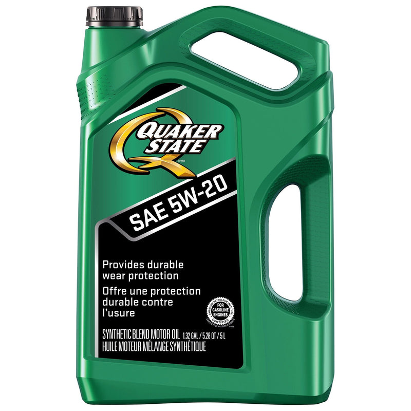 Semi-Synthetic 5W20 Motor Oil, 5-L Jug F8461