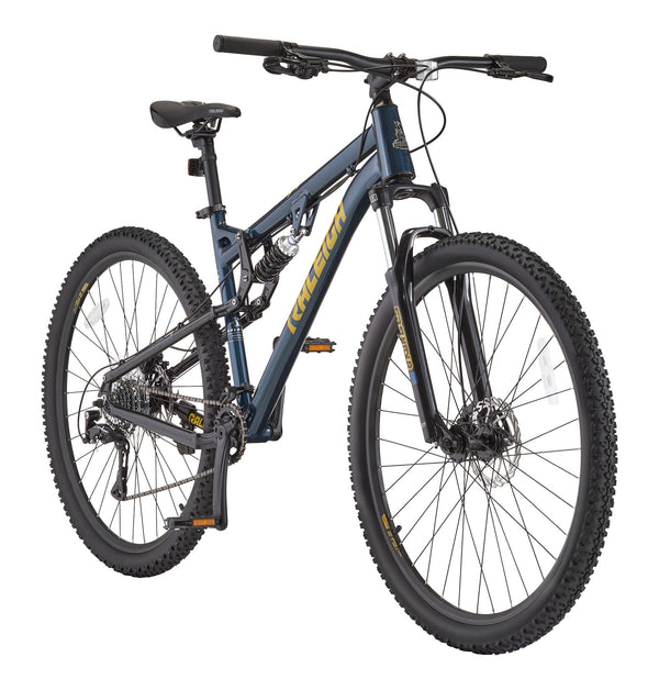 Attack Dual-Suspension Mountain Bike, 29-in Wheel, Black Q9865
