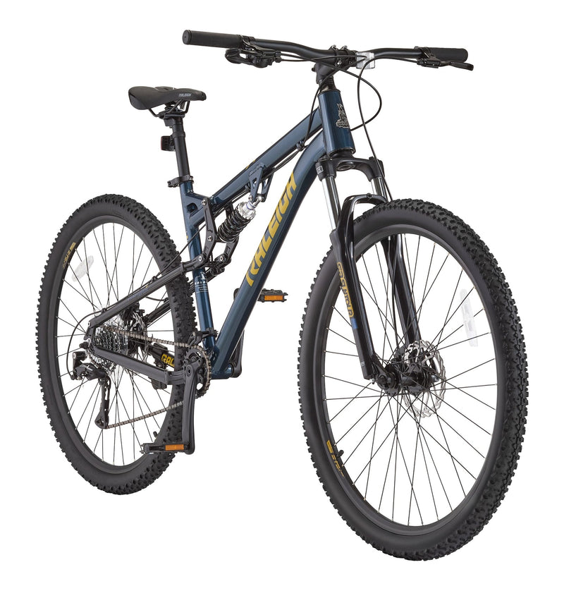 Attack Dual-Suspension Mountain Bike, 29-in Wheel, Black Q9865