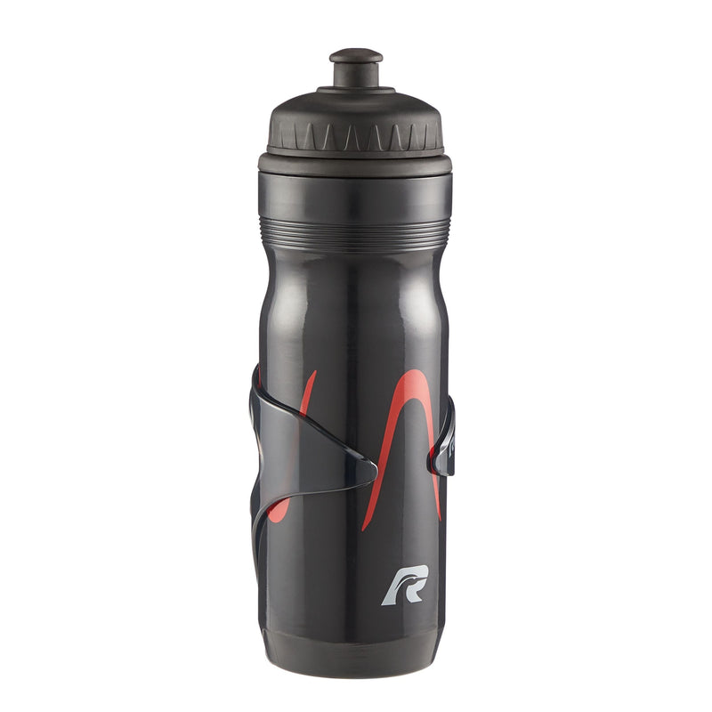 High Flow Valve Bike Water Bottle, Black K3165