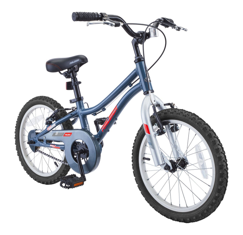 Vibe Kids' Bike with Alloy V-brakes, 16-in, Grey/Blue H4774