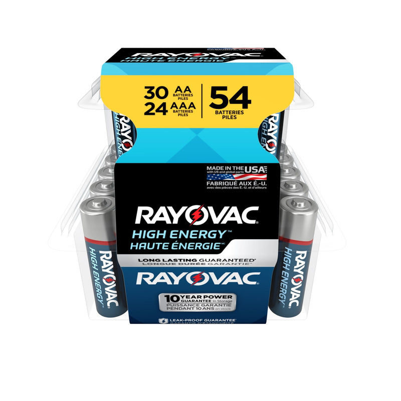 AA30/AAA24 Battery Combo Pack, 54-pk Y1278