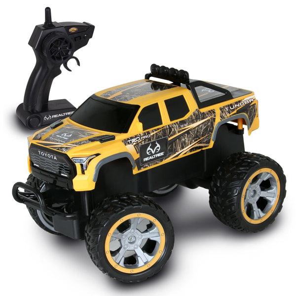 Yellow Tundra RC Car, 100-ft Range P7590