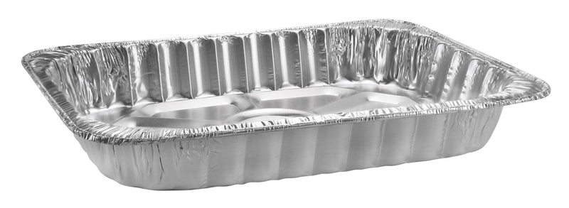 Rectangle Foil Reusable Steam Baking Pan, Silver, 17-in, for Baking/Cooking/Steaming G7845