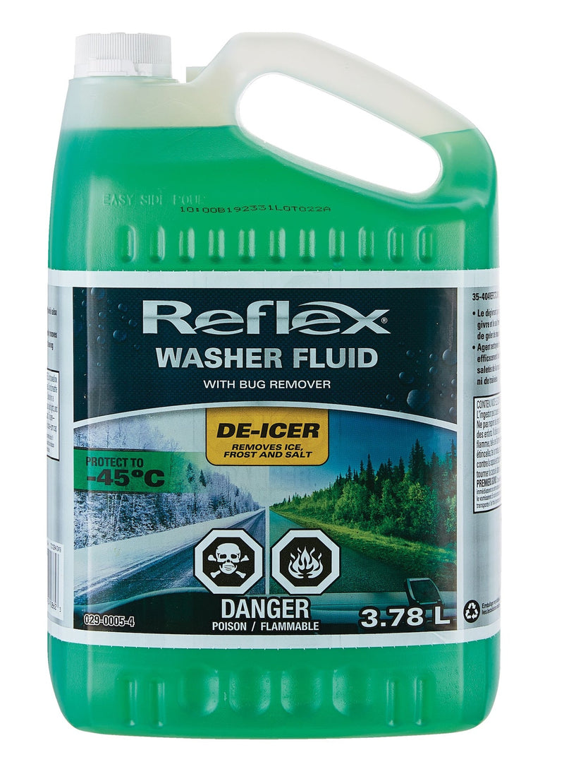 All Season Windshield Washer Fluid with Bug Remover & De-icer, -45°C, 3.78-L L5039