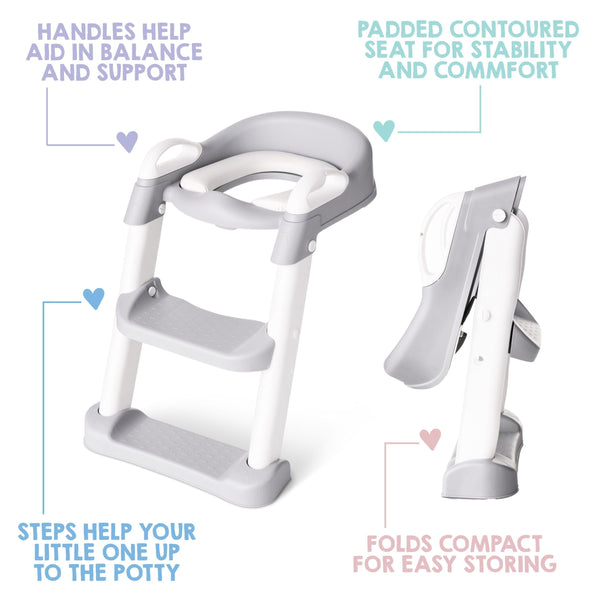 Potty Seat Trainer & Step Ladder U2563