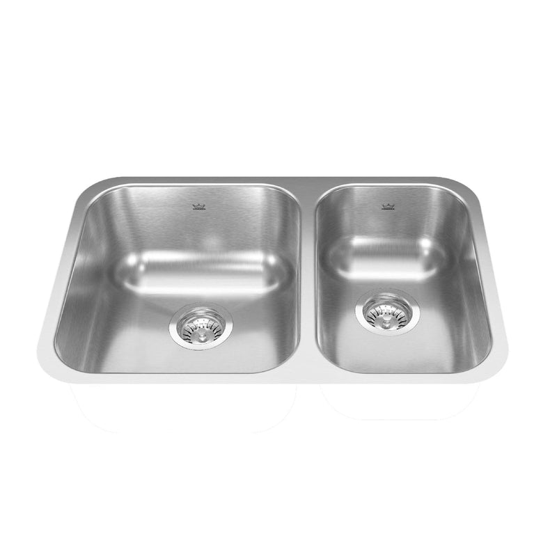 FB Double Stainless Steel Sink, 26.88x17.75-in L1831
