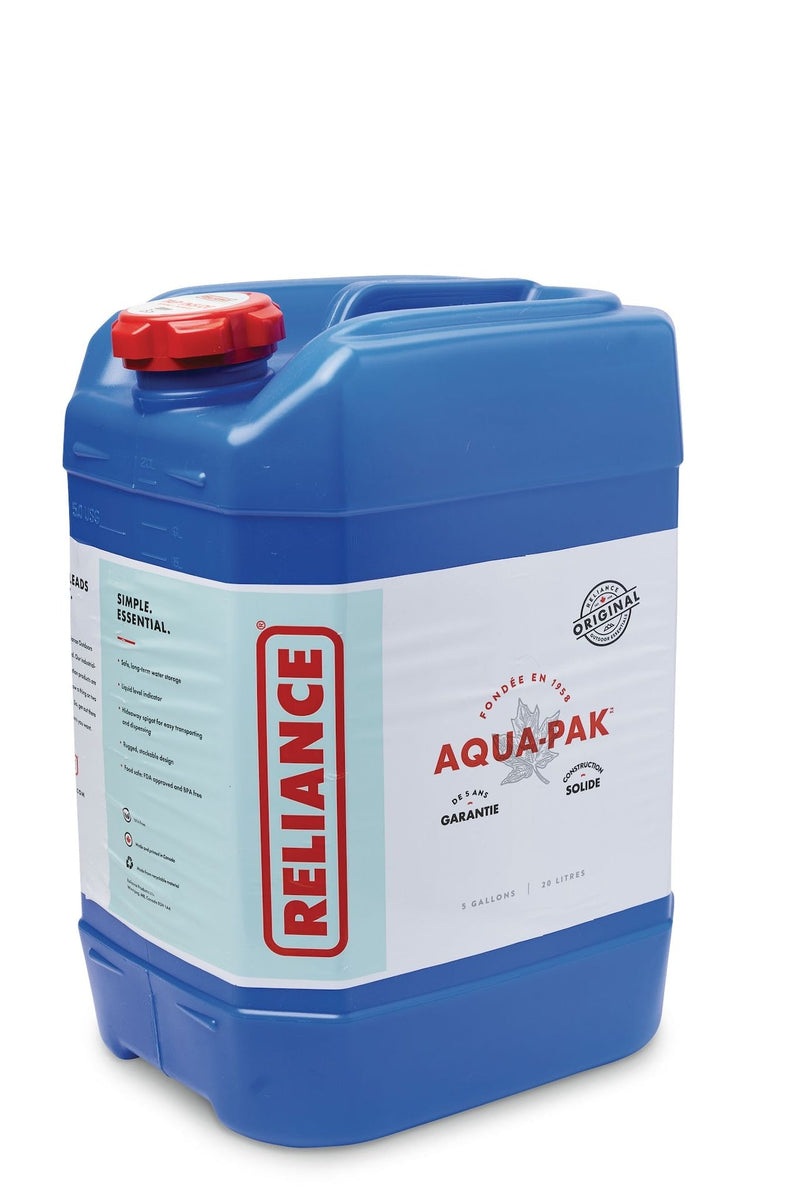 Aqua Pak Camping Water Jug Container, Assorted Capacity Y0499
