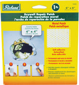 Self-Adhesive Metal-Reinforced Drywall & Ceiling Hole Repair Patch, 6 x 6-in