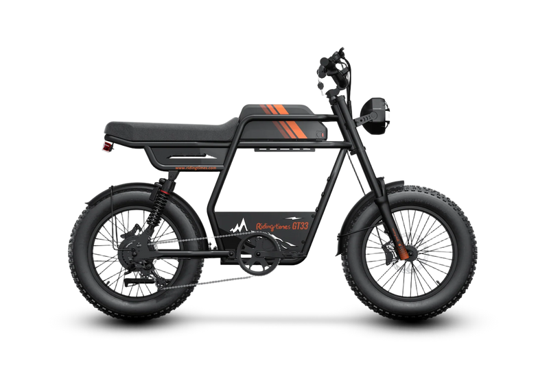 GT33 All-Terrain Cafe Racer Cargo Electric Bike I7771