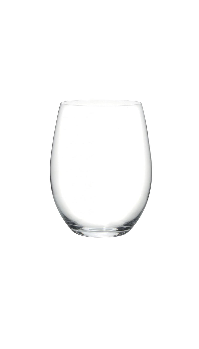 Stemless Cabernet Wine Glass/Tumbler Set, Clear, 4-pk O9265
