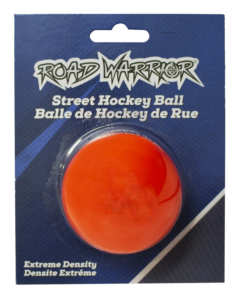 Warm Weather Heavy Street Hockey Ball, Orange L4429