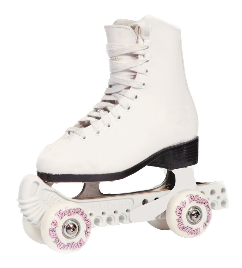 Rolling Figure Skate Guards, White, One Size R0968