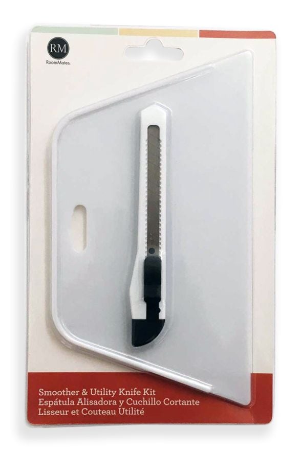 Wallpaper Smoother and Knife Kit, White G6540