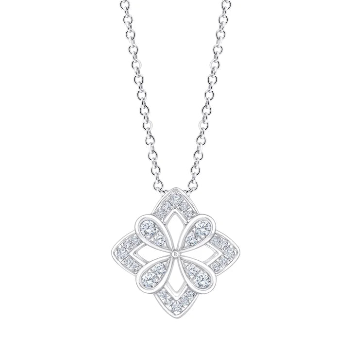 Round Brilliant Diamond Pendant (0.16 ctw) W7651