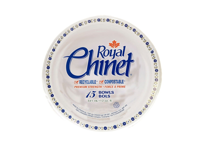 Disposable Paper Bowls, 11.5-oz, 15-pk A7426