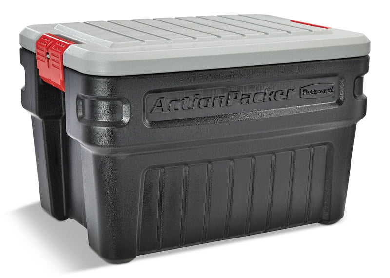 Action Packer Plastic Lockable Storage Container, Stackable & Recyclable, 90.8-L J5871