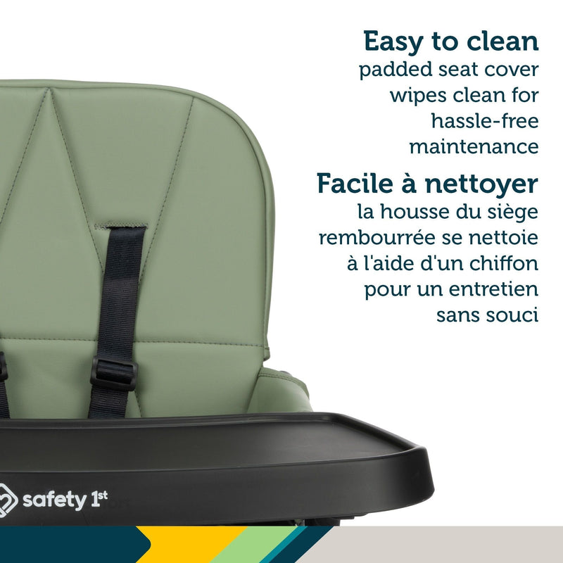 Lily Compact Foldable Mineral Green High Chair G7647