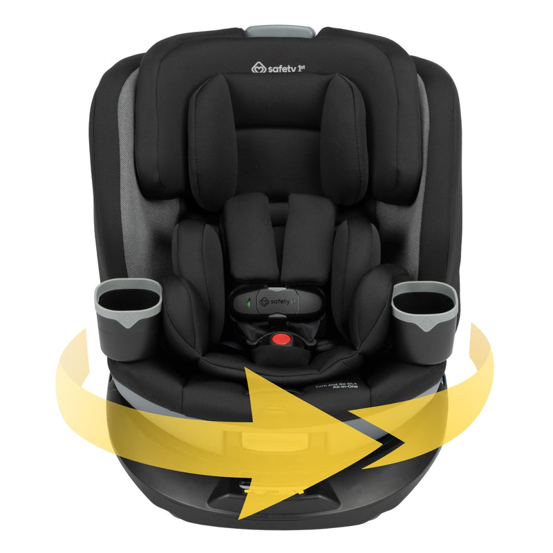 Turn and Go All-in-One Convertible Car Seat with SafetySwivel 360 Rotational Technology, Dots A6059