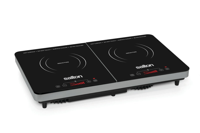 Double Induction Cooktop, LED Display & Touch control with 10 Power Settings X8341